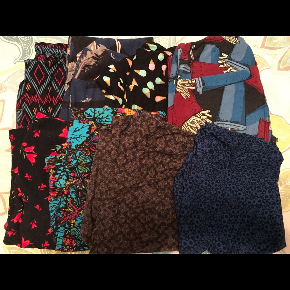 Tc Lularoe Leggings bundle